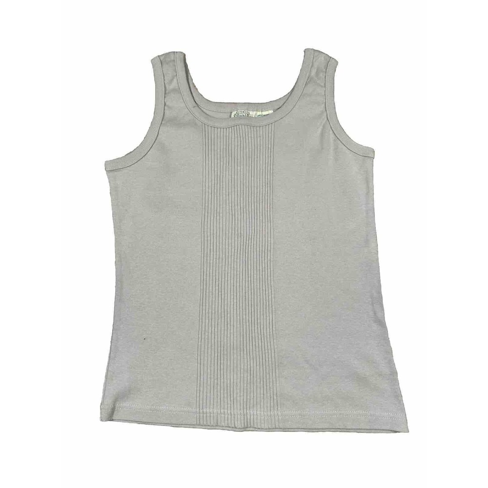 Authentic St. John's Bay 100% Cotton Made In USA Tank Top Size Large‎